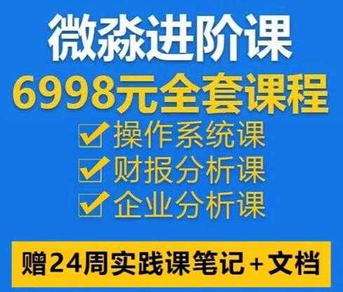 微淼理财进阶全套视频讲座，助你实现财务自由 - 冒泡网-冒泡网