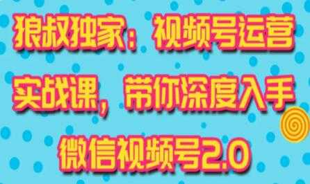 微信视频号运营实战2.0，独家最新玩法，快速吸粉吸金 - 冒泡网-冒泡网