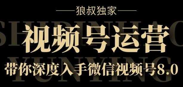 图片[1]-微信视频号运营实战8.0，带你深度入手微信视频号-冒泡网