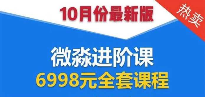 图片[1]-微淼理财进阶课全套视频：助你早点实现财务自由，理论学习+案例分析+实操 - 冒泡网-冒泡网