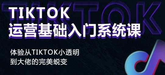 Tiktok实操进阶课程，体验从tiktok小透明到大佬的完美蜕变 - 冒泡网-冒泡网