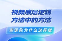 鬼哥短视频底层逻辑，方法中的方法，告诉你为什么这样做 - 冒泡网-冒泡网