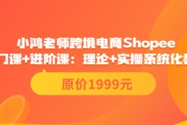 跨境电商Shopee入门课+进阶课：理论+实操系统化教学 - 冒泡网-冒泡网