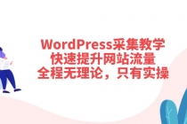 WordPress采集教学，快速提升网站流量：全程无理论，只有实操 - 冒泡网-冒泡网