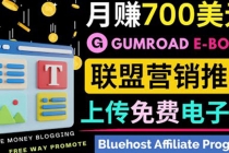 通过虚拟商品交易平台Gumroad，发布免费电子书 并推广自己的联盟营销链赚钱 - 冒泡网-冒泡网