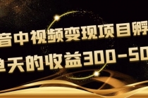 黄岛主《抖音中视频变现项目孵化》单天的收益300-500 操作简单粗暴 - 冒泡网-冒泡网