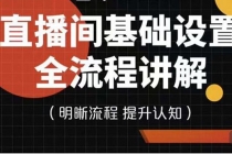 七玥传媒·直播间基础设置流程全讲解，手把手教你操作直播间设置流程 - 冒泡网-冒泡网