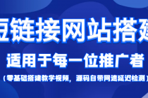 【综合精品】短链接网站搭建：适合每一位网络推广用户【搭建教程+源码】 - 冒泡网-冒泡网