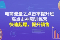 电商流量之点击率提升班+高点击神图训练营：快速起爆，提升销售！ - 冒泡网-冒泡网