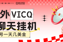 最新国外VICQ一对一视频无人直播自动聊天挂机 单号一天6-10美金(脚本+教程) - 冒泡网-冒泡网