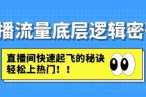 直播流量底层逻辑密码：直播间快速起飞的秘诀，轻松上热门 - 冒泡网-冒泡网