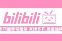 Bilibili多功能养号框架，支持多开，批量抽奖！! - 冒泡网-冒泡网