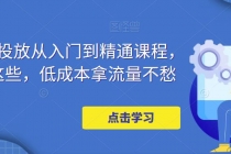 万相台投放·新手到精通课程，学会这些，低成本拿流量不愁！ - 冒泡网-冒泡网