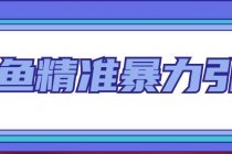 闲鱼精准暴力引流全系列课程，每天被动精准引流200+客源技术 - 冒泡网-冒泡网