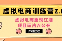 小红书虚拟电商训练营2.0，虚拟电商重现江湖，项目玩法大公开【详细教程】 - 冒泡网-冒泡网