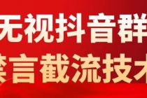 抖音粉丝群无视禁言截流技术，抖音黑科技，直接引流，0封号 - 冒泡网-冒泡网