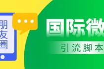 市面上价值660一年的国际微信，无限加好友 解放双手轻松引流【脚本+教程】 - 冒泡网-冒泡网