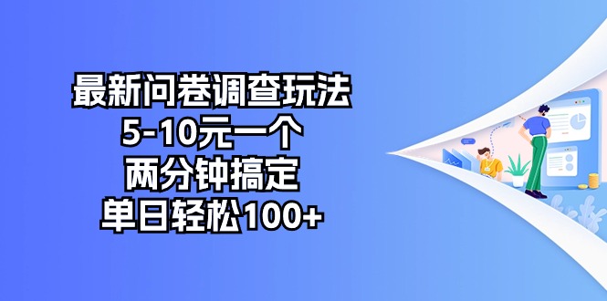 最新问卷调查玩法，5-10元一个，两分钟搞定，单日轻松100+ - 冒泡网-冒泡网