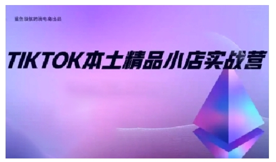 TikTok本土精品小店出海实战营，从入门到高阶，不止0-1!-冒泡网