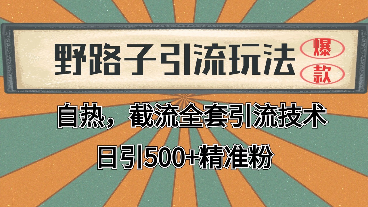 抖音小红书视频号全平台引流打法，全自动引流日引2000+精准客户 - 冒泡网-冒泡网