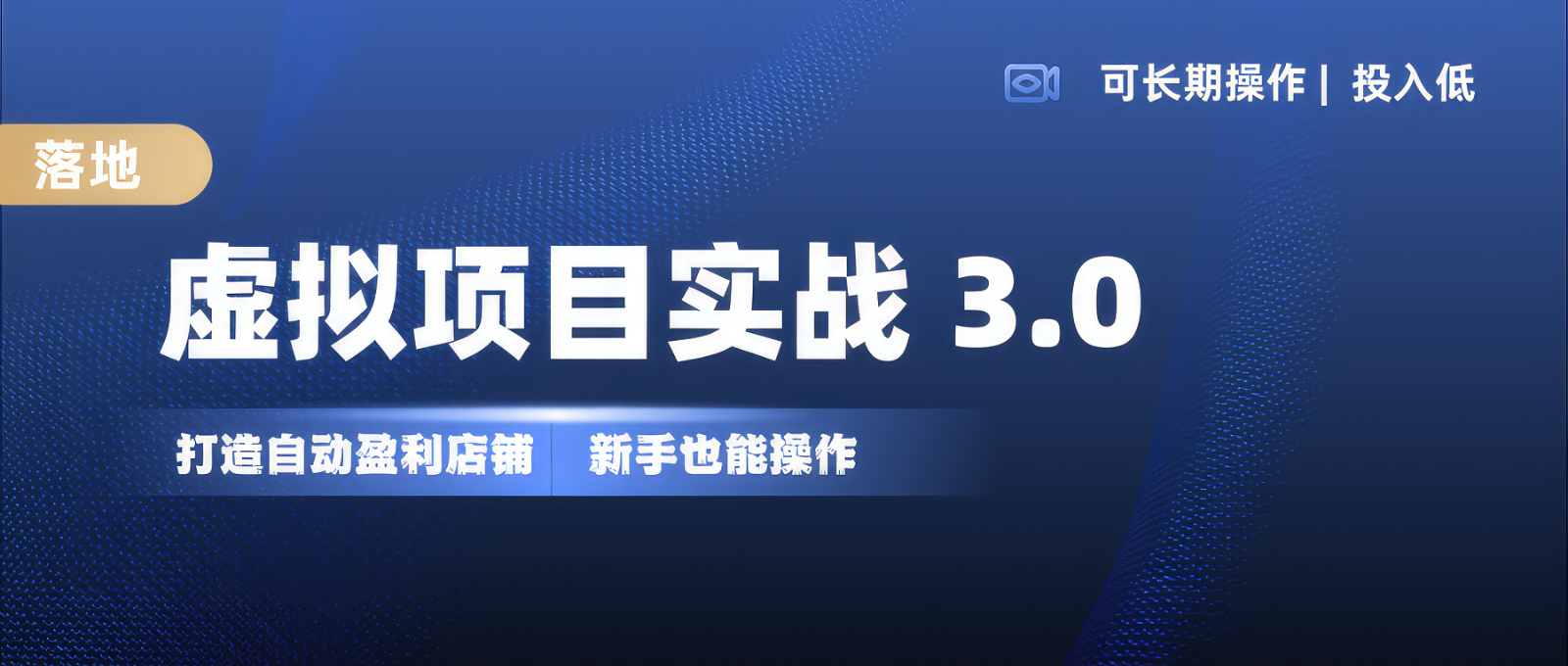 虚拟项目实操落地 3.0,新手轻松上手，单品月入1W+ - 冒泡网-冒泡网