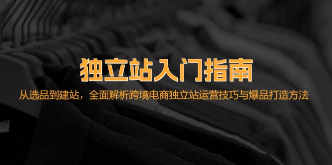 独立站入门指南：从选品到建站，全面解析跨境电商独立站运营技巧与爆品… - 冒泡网-冒泡网