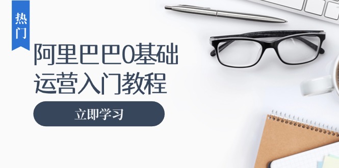 阿里巴巴运营零基础入门教程：涵盖开店、运营、推广，快速成为电商高手 - 冒泡网-冒泡网